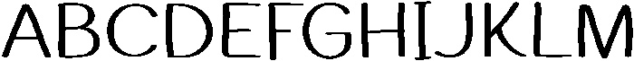 Rosemary Regular otf (400) Font UPPERCASE