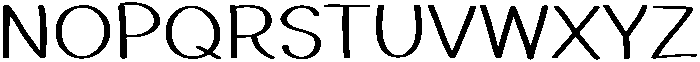 Rosemary Regular otf (400) Font UPPERCASE