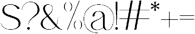 Rosemary Regular otf (400) Font OTHER CHARS