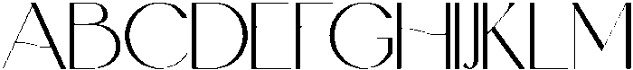 Rosemary Regular otf (400) Font UPPERCASE