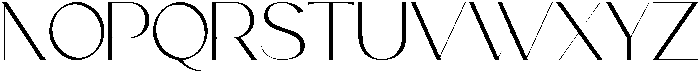 Rosemary Regular otf (400) Font UPPERCASE