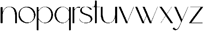 Rosemary Regular otf (400) Font LOWERCASE