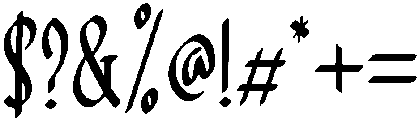 Rosemary Regular otf (400) Font OTHER CHARS
