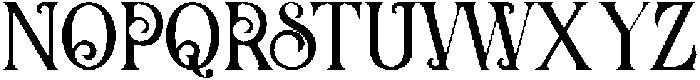 Rosemary otf (400) Font LOWERCASE