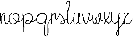 Rosemary otf (400) Font LOWERCASE