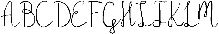 Rosemary otf (400) Font UPPERCASE