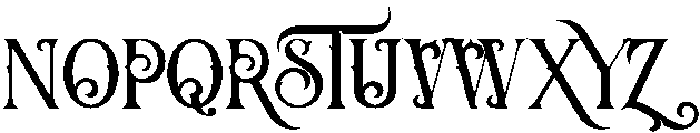 Rosemary otf (400) Font UPPERCASE