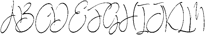 Rosemary otf (400) Font UPPERCASE