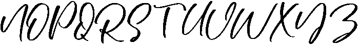 Rosemary otf (400) Font UPPERCASE