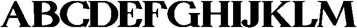 Rosemary otf (400) Font UPPERCASE