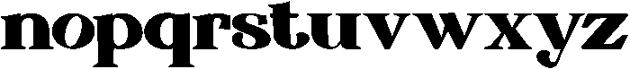 Rosemary otf (400) Font LOWERCASE