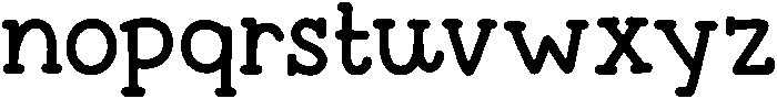 Rosemary otf (400) Font LOWERCASE