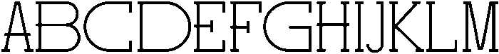 Rosemary otf (400) Font UPPERCASE