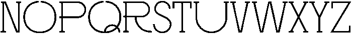 Rosemary otf (400) Font UPPERCASE