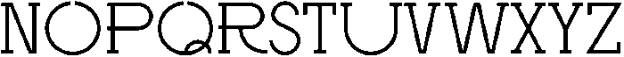 Rosemary otf (400) Font LOWERCASE