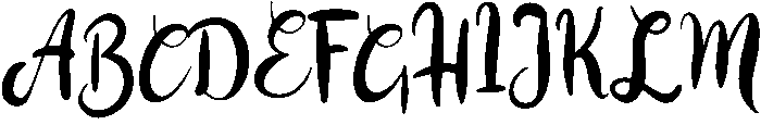 Rosemary otf (400) Font UPPERCASE