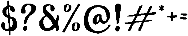 Rosemary otf (400) Font OTHER CHARS