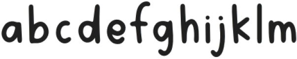 RosemarySpaced Regular otf (400) Font LOWERCASE