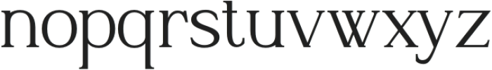 Rosemeu Regular otf (400) Font LOWERCASE