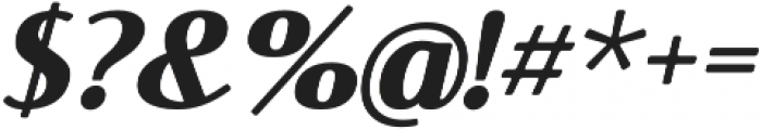 Rosengarten Sans Italic otf (400) Font OTHER CHARS