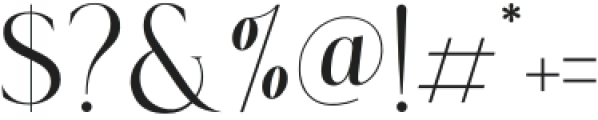 Roseritta Regular otf (400) Font OTHER CHARS