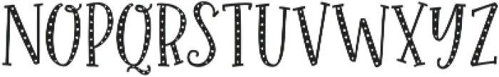Roseroot Cottage Serif Dot ttf (400) Font LOWERCASE