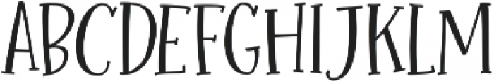 Roseroot Cottage Serif ttf (400) Font UPPERCASE