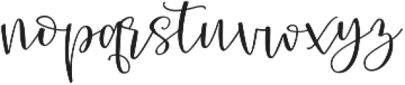 Roseroot Cottage ttf (400) Font LOWERCASE