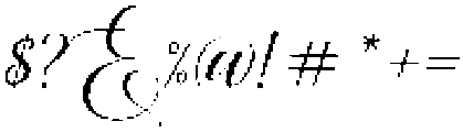 Rosething otf (100) Font OTHER CHARS