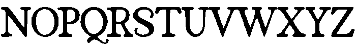 Rosetype Regular otf (400) Font UPPERCASE