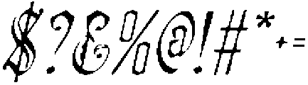 Rosevart Drawn Italic otf (400) Font OTHER CHARS