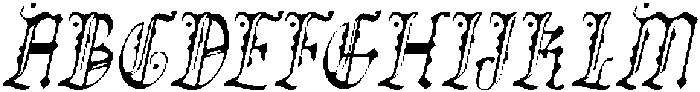 Rosevart Drawn Italic otf (400) Font UPPERCASE
