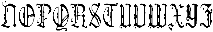 RosevartDrawn-Regular otf (400) Font UPPERCASE