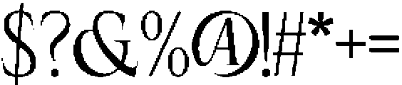Rosevine BASE otf (400) Font OTHER CHARS