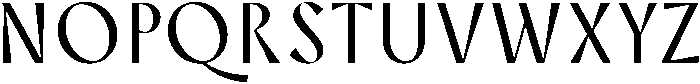 Rosewater Regular otf (400) Font UPPERCASE