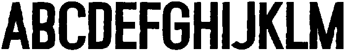 Rosewood Regular otf (400) Font UPPERCASE