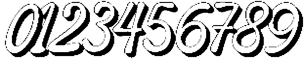Roshalique 3D otf (400) Font OTHER CHARS