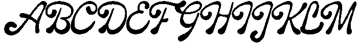 Roshalique otf (400) Font UPPERCASE