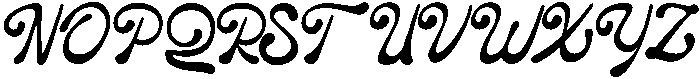 Roshalique otf (400) Font UPPERCASE