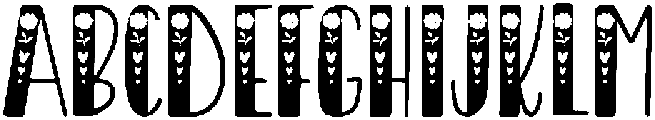 Rosie Regular otf (400) Font UPPERCASE