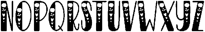 Rosie Regular otf (400) Font UPPERCASE