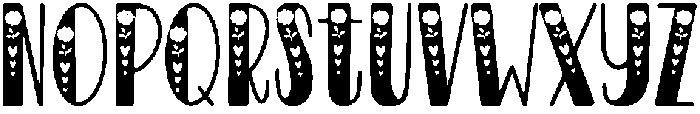 Rosie Regular otf (400) Font LOWERCASE