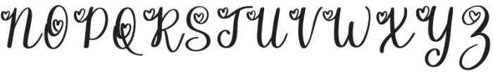 Rosique Regular otf (400) Font UPPERCASE