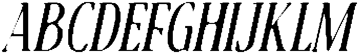 Rosmanic Drawn Italic otf (400) Font