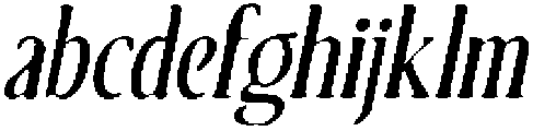 Rosmanic Drawn Italic otf (400) FONT