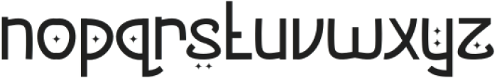 Rosmasyah Regular otf (400) Font LOWERCASE