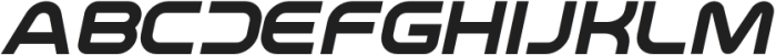 Rosnor Regular otf (400) Font UPPERCASE