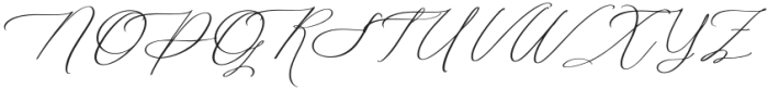 RossalineScript-Regular otf (400) Font UPPERCASE