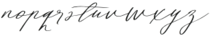 RossalineScript-Regular otf (400) Font LOWERCASE