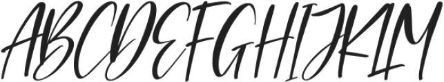 Rossalyta Nataly Italic otf (400) Font UPPERCASE